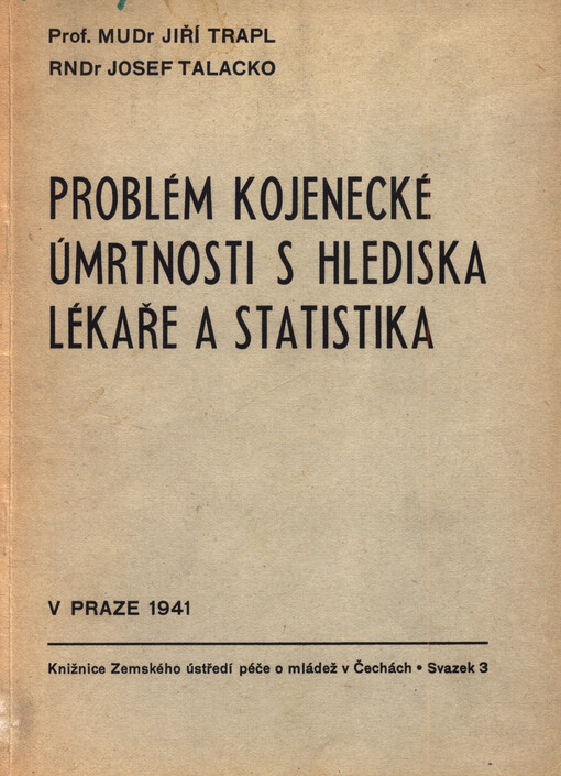 Problém kojenecké úmrtnosti s hlediska lékaře a statistika