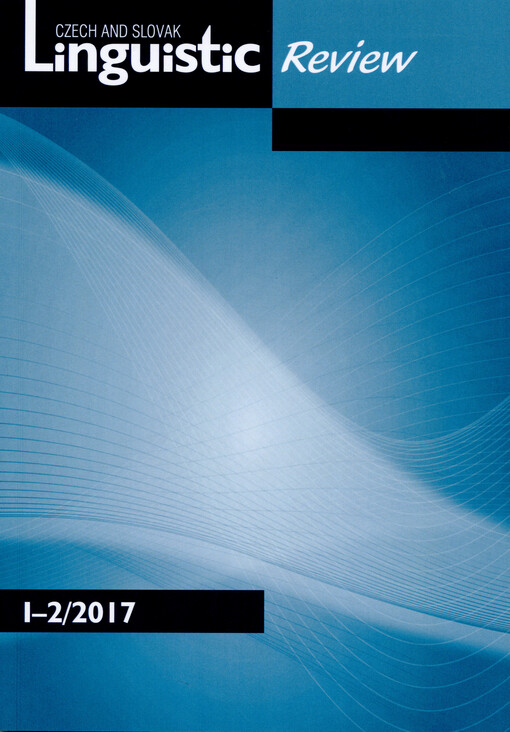 Czech and Slovak linguistic review