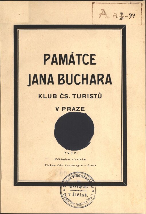 Památce Jana Buchara