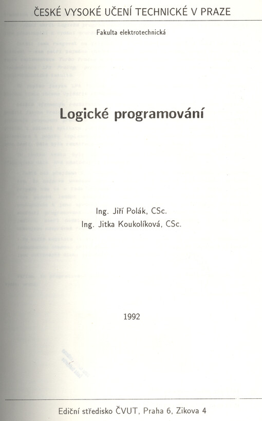 Logické programování