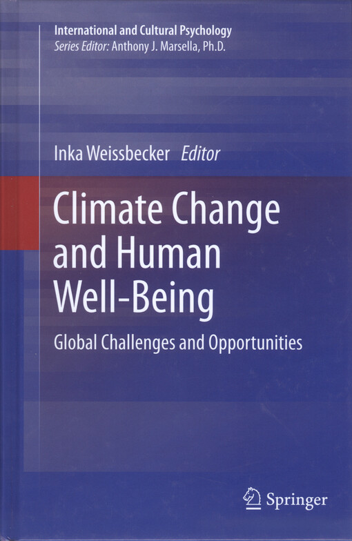 Climate change and human well-being : global challenges and opportunities