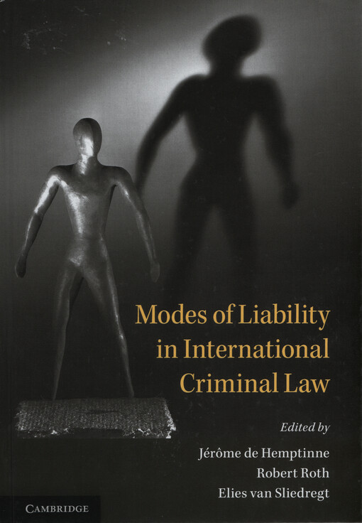 Modes of liability in international criminal law