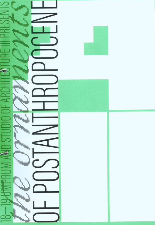 The ornaments of postanthropocene