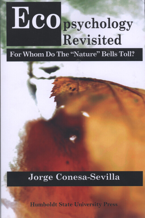Ecopsychology revisited : for whom do the 