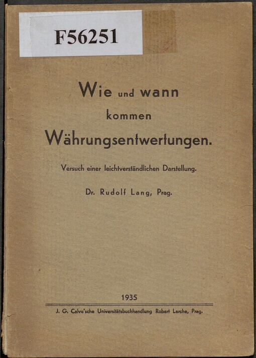 Wie und wann kommen Währungsentwertungen: Versuch einer leichtverständlichen Darstellung