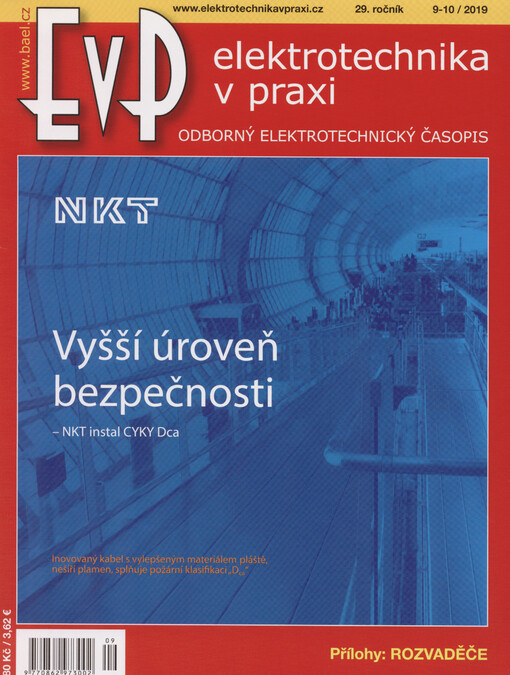 Elektrotechnika v praxi : odborný elektrotechnický časopis