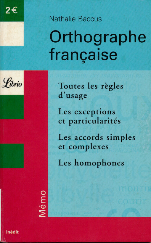 Orthographe française