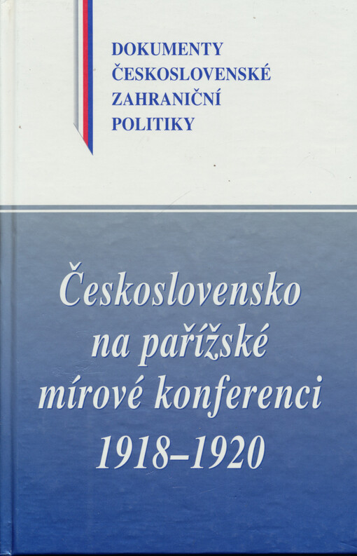 Československo na pařížské mírové konferenci 1918-1920