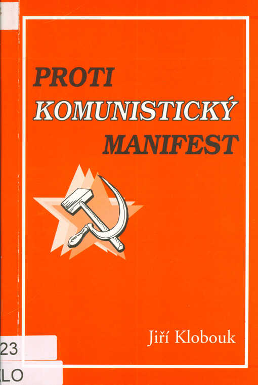 Protikomunistický manifest : 1975 : dokument doby