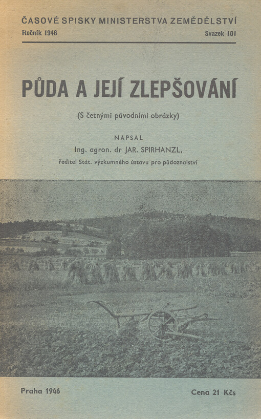 Půda a její zlepšování :(S četnými původními obrázky)