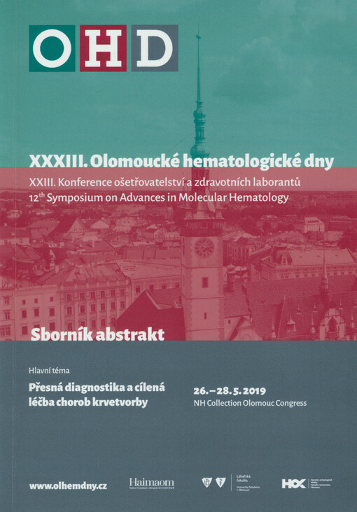 XXXIII. Olomoucké hematologické dny