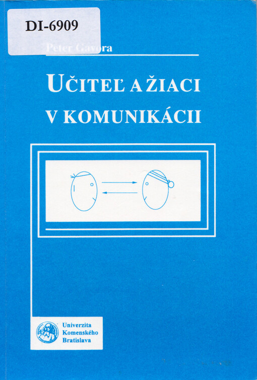 Učitel' a žiaci v komunikácii