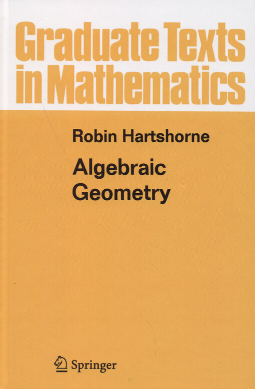 Algebraic geometry