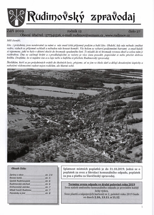 Rudimovský zpravodaj