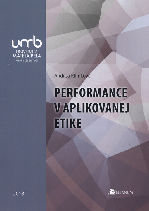 Performance v aplikovanej etike