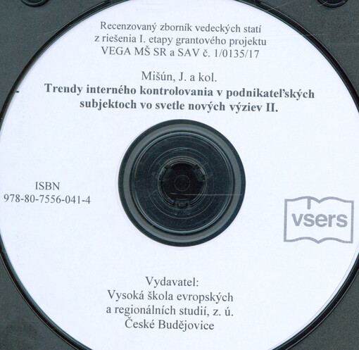 Trendy interného kontrolovania v podnikateľských subjektoch vo svetle nových výziev II.