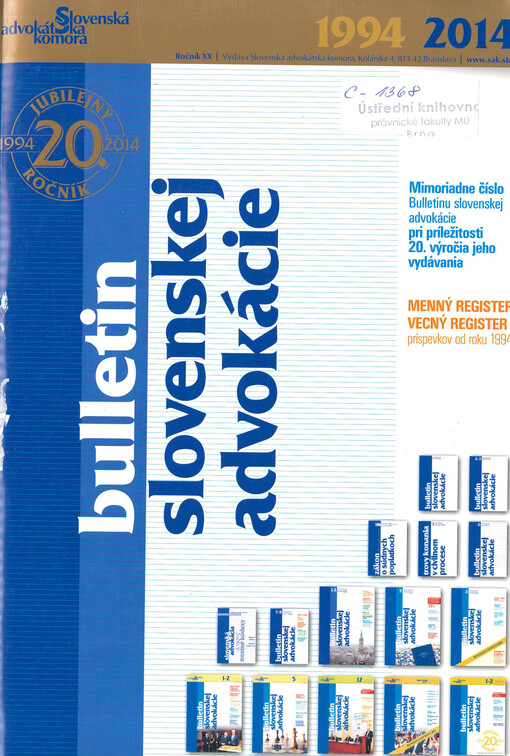  Mimořádné číslo