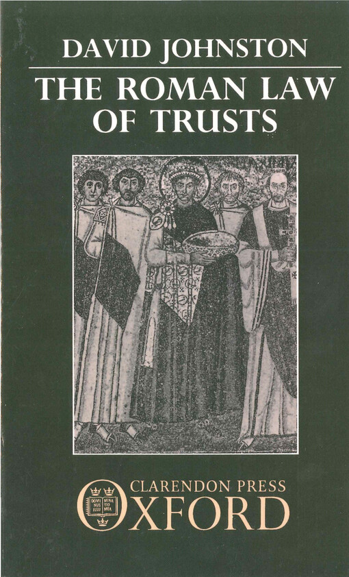 The Roman law of trusts