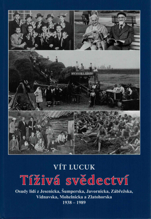Tíživá svědectví : osudy lidí z Jesenicka, Šumperska, Javornicka, Zábřežska, Vidnavska, Mohelnicka a Zlatohorska : 1938-1898