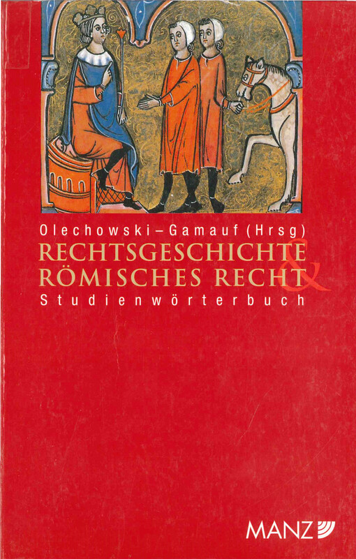 Studienwörterbuch Rechtsgeschichte und Römisches Recht