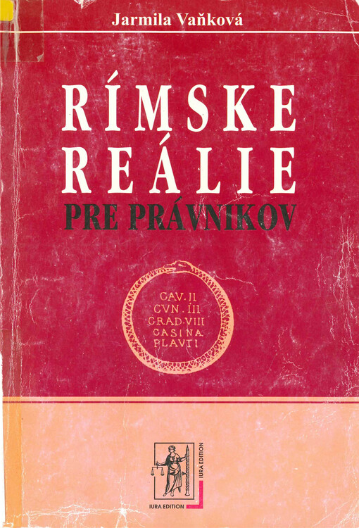 Rímske reálie pre právnikov