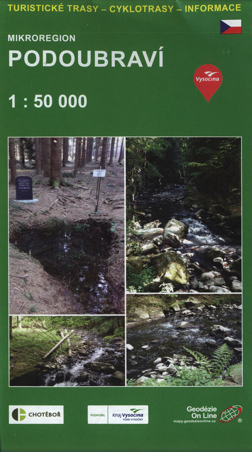 Podoubraví : turistická a cykloturistická mapa 1:50 000