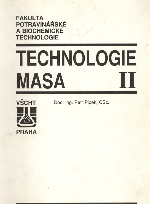 Technologie masa. [Část] 2