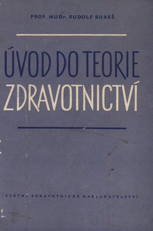 Úvod do teorie zdravotnictví