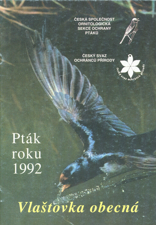 Vlaštovka obecná : pták roku 1992