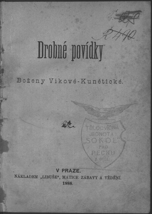 Drobné povídky Boženy Vikové-Kunětické