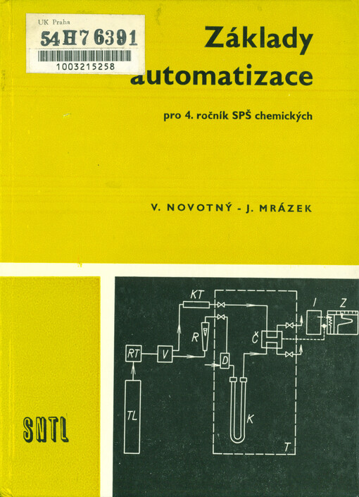 Základy automatizace pro 4. ročník SPŠCH a škol s chemickým zaměřením
