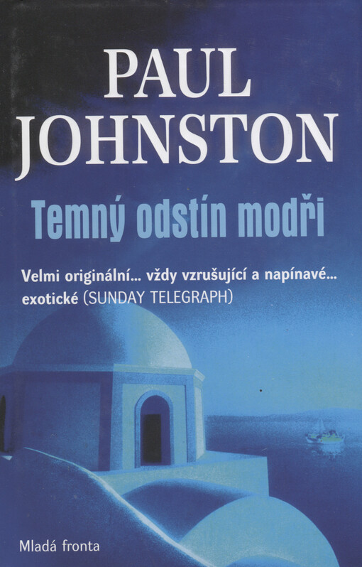 Temný odstín modři