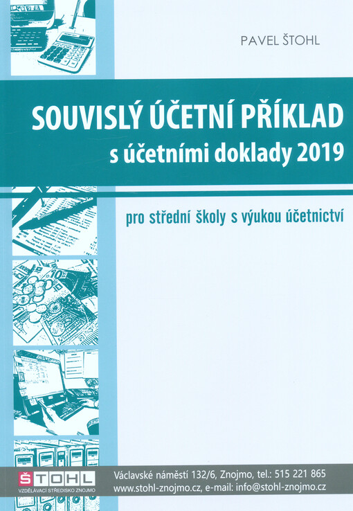Souvislý účetní příklad s účetními doklady 2019