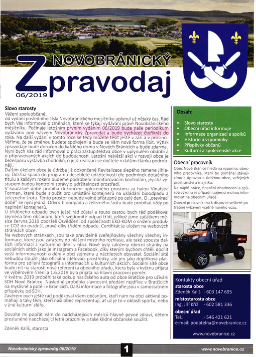 Novobránický zpravodaj