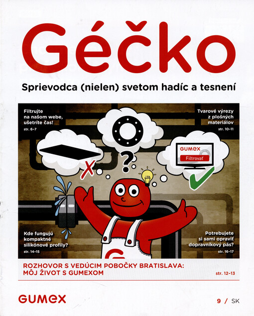 Géčko : sprievodca (nielen) svetom hadíc a tesnení