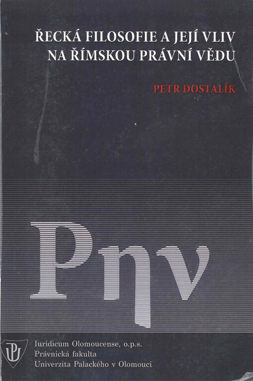 Řecká filosofie a její vliv na římskou právní vědu