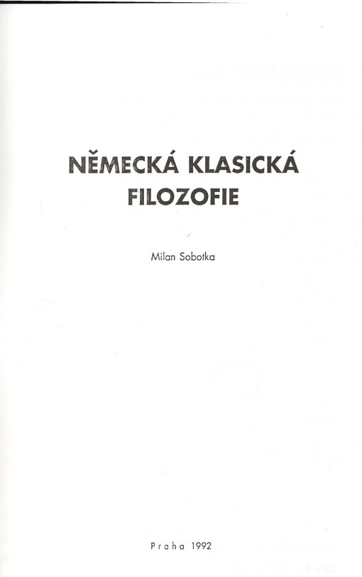 Německá klasická filozofie