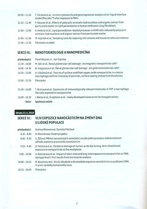 Genetická toxikologie a prevence rakoviny