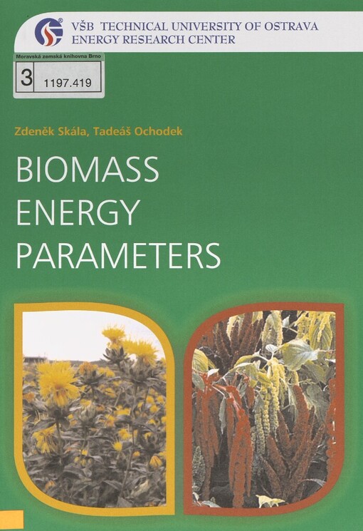 Biomass energy parameters