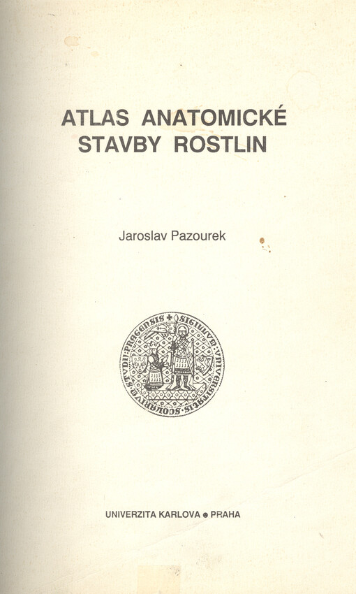 Atlas anatomické stavby rostlin