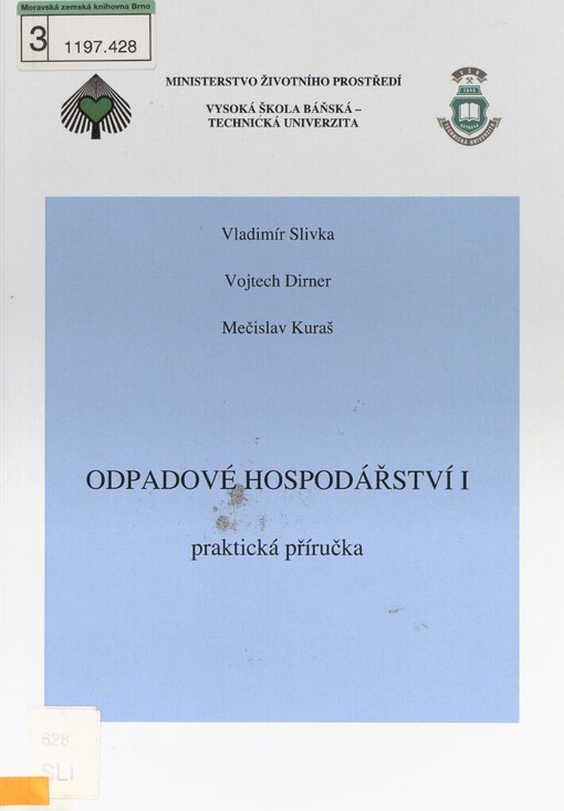 Odpadové hospodářství I: praktická příručka