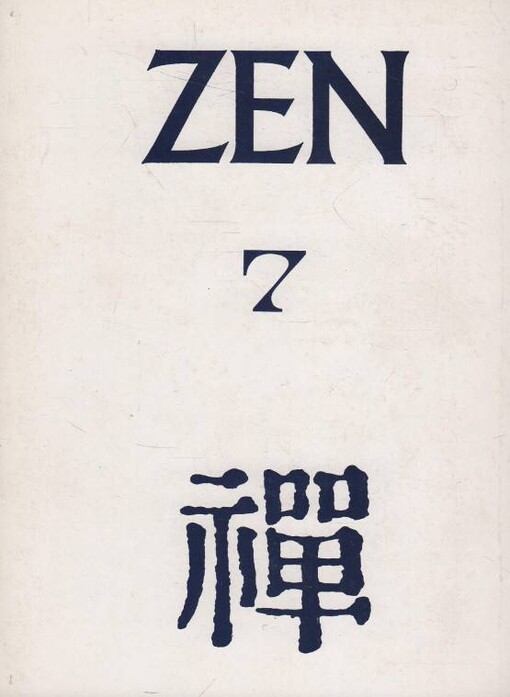 Zen : [antologie zen-buddhismu], Svazek 7