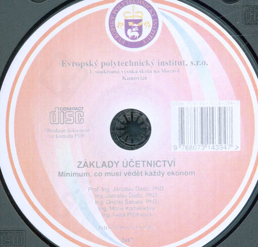 Základy účetnictví : minimum, co musí vědět každý ekonom