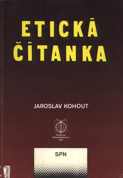 Etická čítanka: občanská nauka (základy společenských věd)