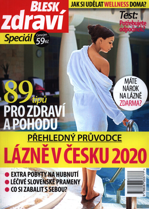 Lázně v Česku 2020 : přehledný průvodce