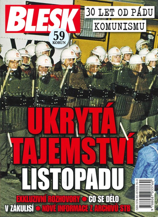 Ukrytá tajemství listopadu : 30 let od pádu komunismu