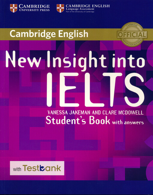 New insight into IELTS. [Upper-intermediate B2-C1], Student's book with answers