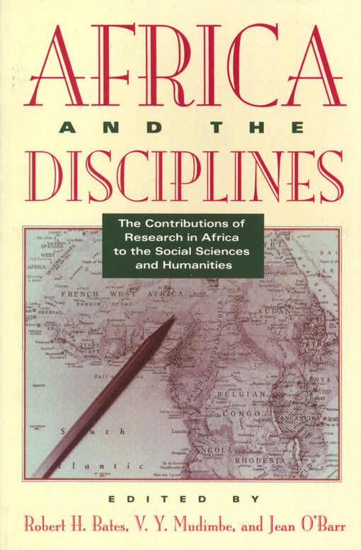 Africa and the disciplines : the contributions of research in Africa to the social sciences and humanities