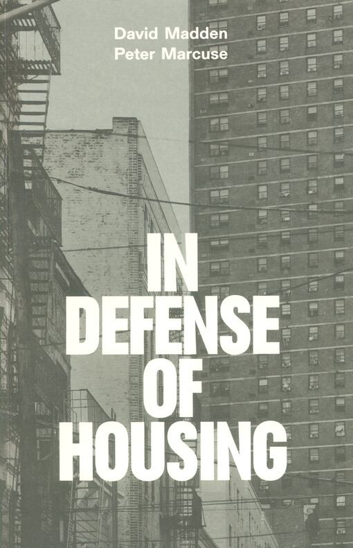 In defense of housing : the politics of crisis