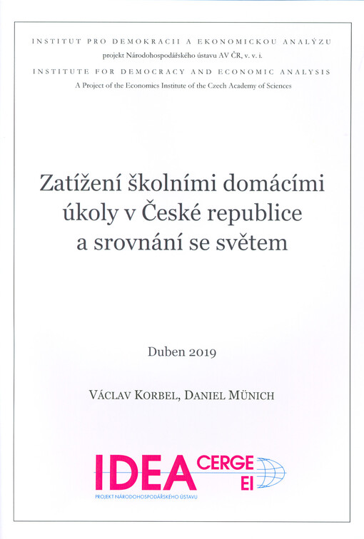Zatížení školními domácími úkoly v České republice a srovnání se světem